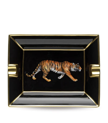Halcyon Days Ashtray - Tiger
